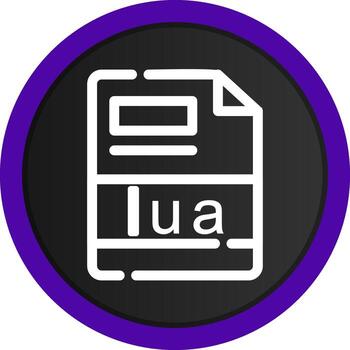 lua creativo icono diseño vector