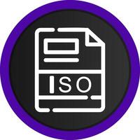 ISO Creative Icon Design vector