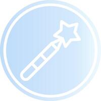 Magic Wand Creative Icon Design vector