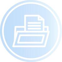 Folder Creative Icon Design vector