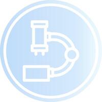 Microscope Creative Icon Design vector