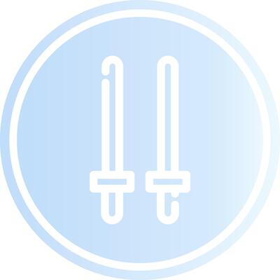 Fencing Creative Icon Design