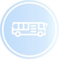 Bus Creative Icon Design vector