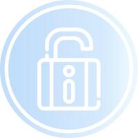 Unlock Creative Icon Design vector