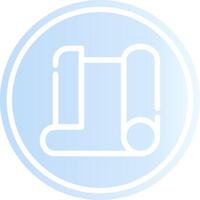 Paper Roll Creative Icon Design vector