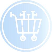 Cart Creative Icon Design vector