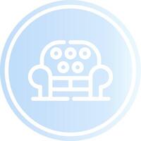 Sofa Creative Icon Design vector