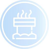 Chimney Creative Icon Design vector