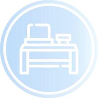 Desk Creative Icon Design vector