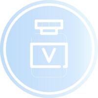 Vitamin Creative Icon Design vector