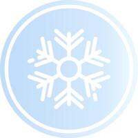 Snowflake Creative Icon Design vector