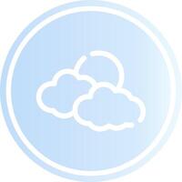 Clouds Creative Icon Design vector