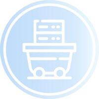Data Mining Creative Icon Design vector