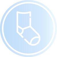 Sock Creative Icon Design vector