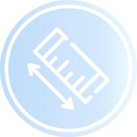 Ruler Creative Icon Design vector