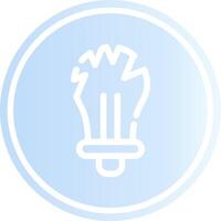 Bulb Creative Icon Design vector