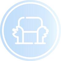 Sofa Creative Icon Design vector