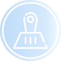 Garbage Picker Creative Icon Design vector