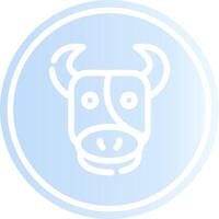 Cow Creative Icon Design vector