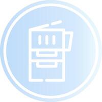 Copy Machine Creative Icon Design vector