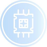 Processor Creative Icon Design vector