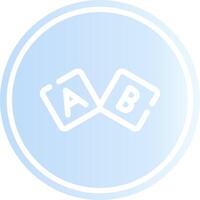 Abc Block Creative Icon Design vector