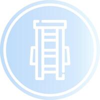 Ladder Creative Icon Design vector