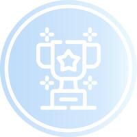 Trophy Creative Icon Design vector