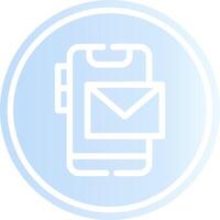 Email Creative Icon Design vector