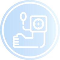 Blood Pressure Creative Icon Design vector