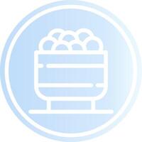 Cereal Creative Icon Design vector