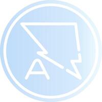 Auto Flash Creative Icon Design vector