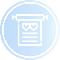 Wedding Vows Creative Icon Design vector