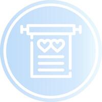 Wedding Vows Creative Icon Design vector