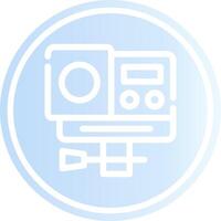 Action Camera Creative Icon Design vector