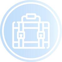 Suitcase Creative Icon Design vector