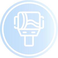 Thermal Imaging Creative Icon Design vector