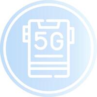 5G Creative Icon Design vector