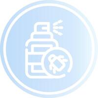 Spray Bottle Creative Icon Design vector