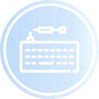 Keyboard Creative Icon Design vector