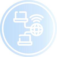 Internet Of Things Creative Icon Design vector