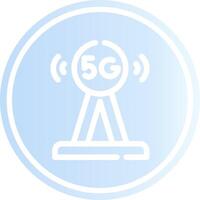 Antenna Creative Icon Design vector