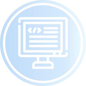 diseño de icono creativo de código vector