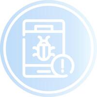 Bug Creative Icon Design vector
