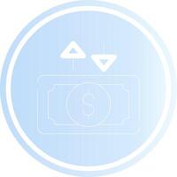 Cash Flow Creative Icon Design vector