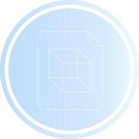 3D Design Creative Icon Design vector