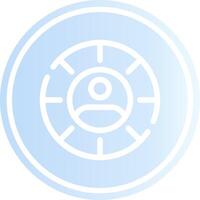 Targeting Creative Icon Design vector