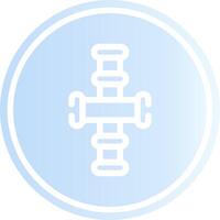 Pipeline Creative Icon Design vector
