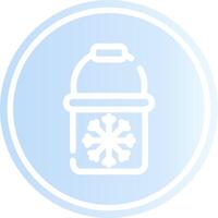 Frozen Bait Creative Icon Design vector