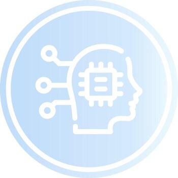 Machine Perception Creative Icon Design vector